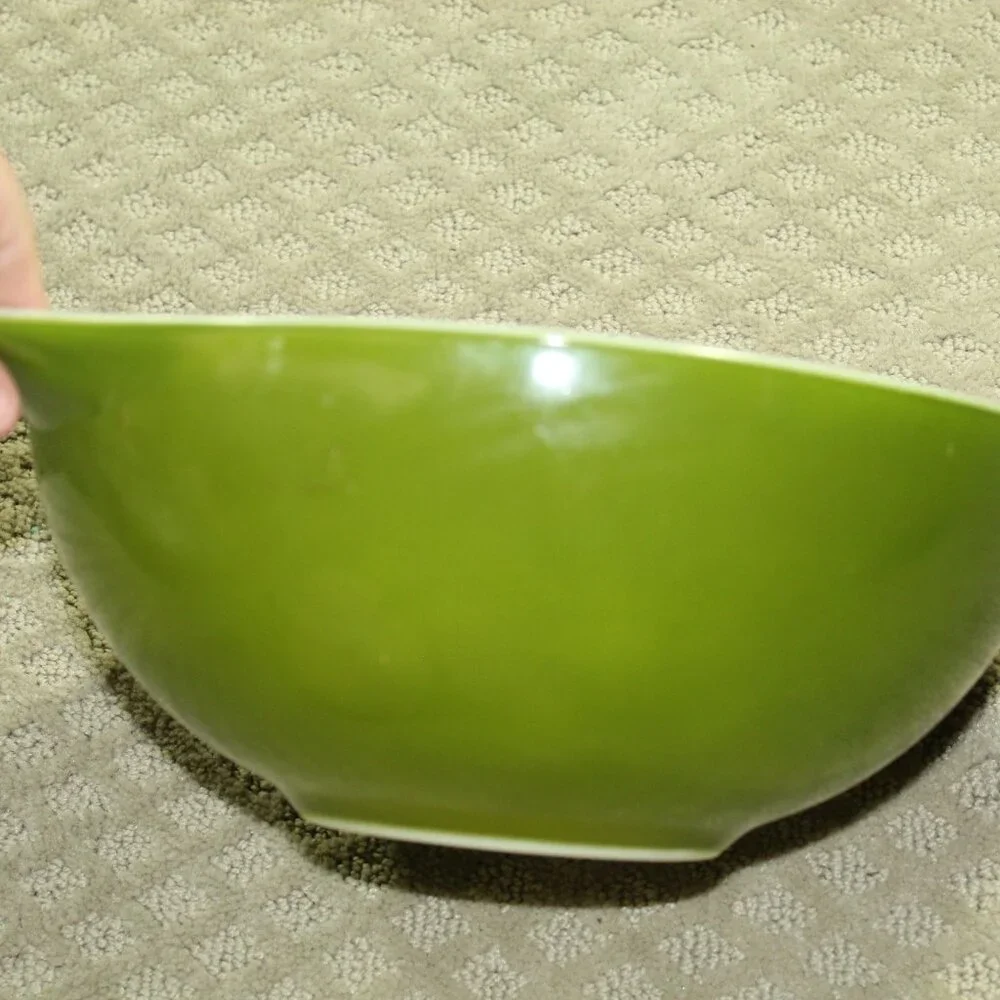 4~Pyrex Verde Green Cinderella Nesting Mixing Bowl Complete 441 - 444 VGUC